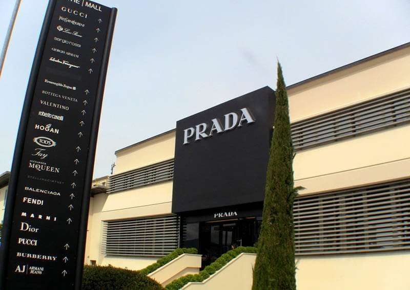 Shopping Tour outlet Tuscany: The Mall, prada, gucci,dolce and gabbana